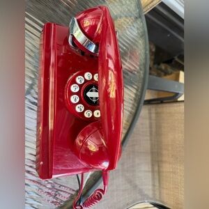 Crosley CR55 Wall Phone retro vintage inspired corded telephone